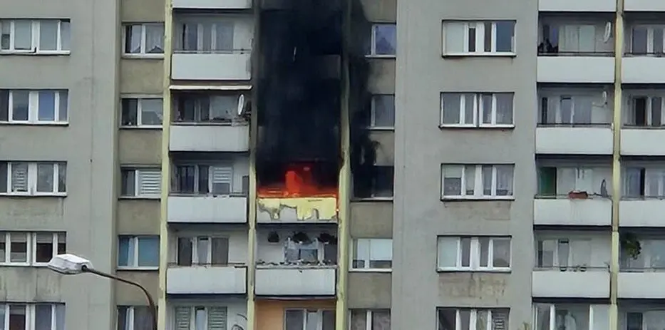 Racibórz: pożar w bloku. Ewakuowano mieszkańców