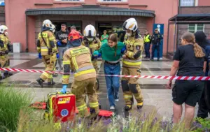 Atak chemiczny w pociągu i zagrożenie bombowe. Ćwiczenia służb „Dworzec 2026” w Gliwicach