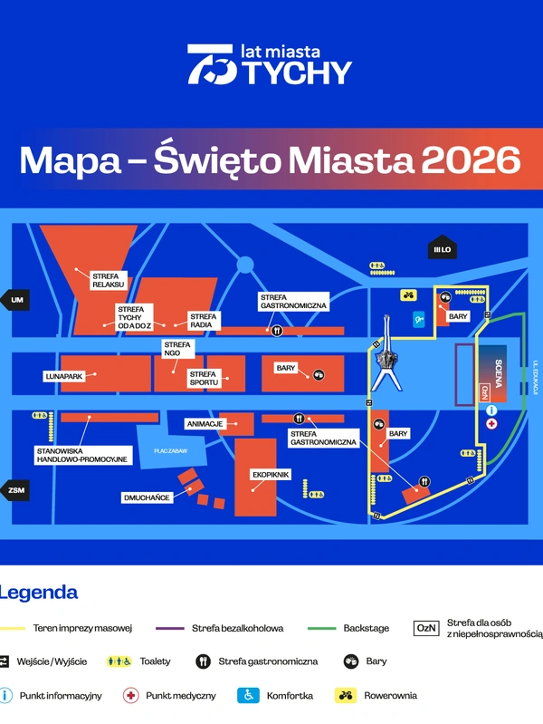 Święto Miasta Tychy 2026. Co warto wiedzieć przed trzydniowym świętowaniem?