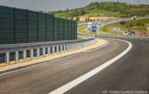 Będzie ciszej przy S1. Nowe zabezpieczenia przeciwhałasowe