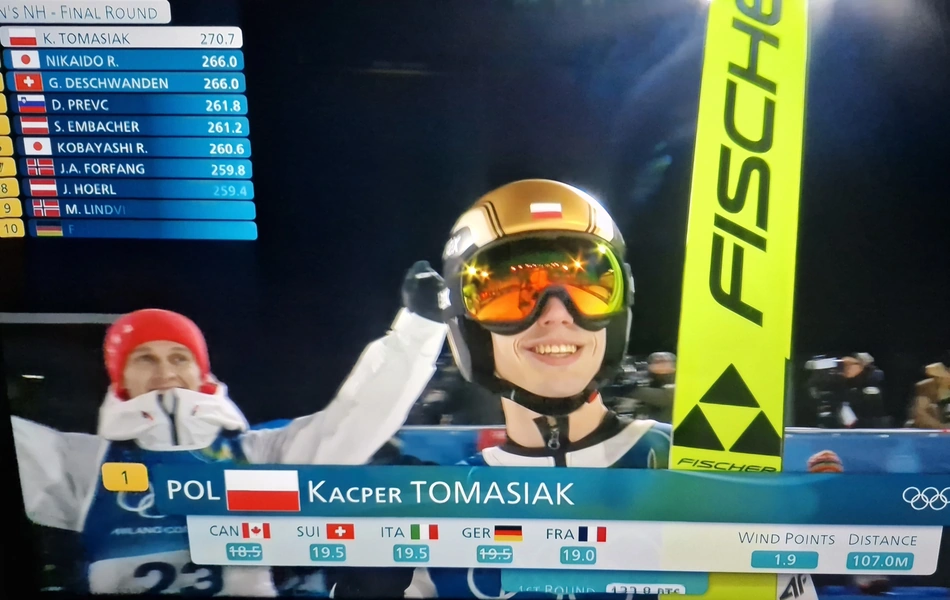 Kacper Tomasiak ze srebrem olimpijskim