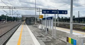 Katowice Ligota: Nowy peron i przejście podziemne już otwarte dla pasażerów