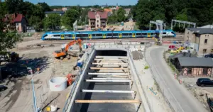 Przełom na budowie nowego wiaduktu w Pszczynie. Prace idą pełną parą!
