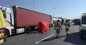 Śmiertelny wypadek na A4 w Gliwicach. Utrudnienia w ruchu