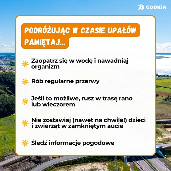 Jak przygotować się do podróży podczas upałów?