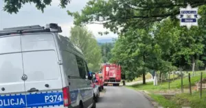 Tragedia w Pogórzu. Ciągnik rolniczy wywrócił się, nie żyje 63-latek
