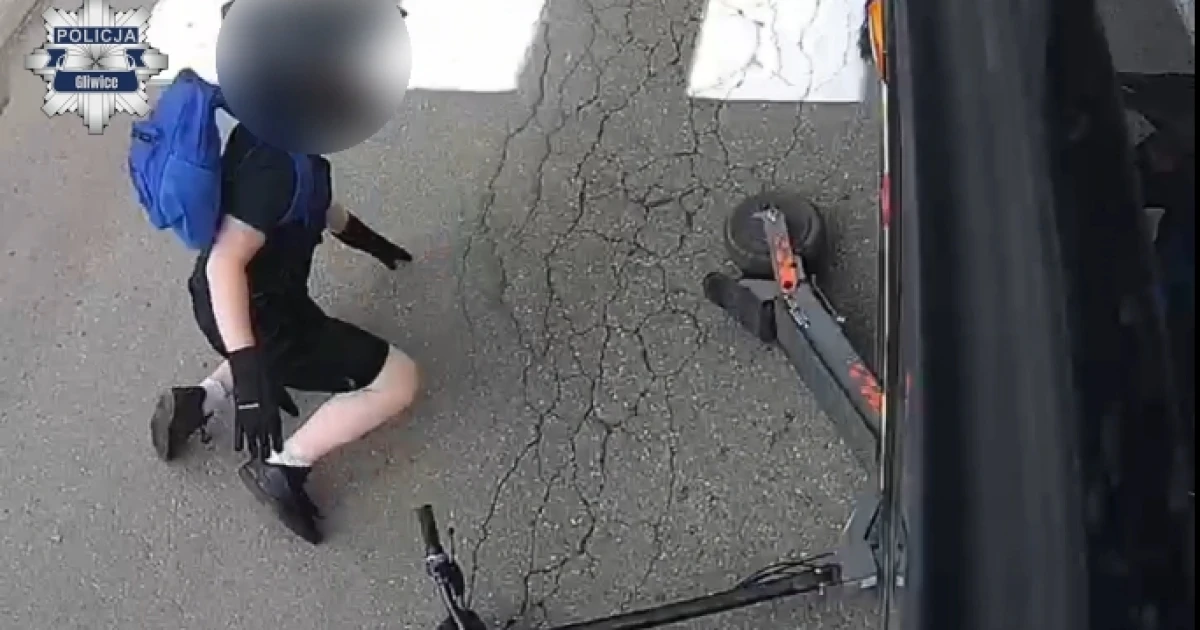11-latek na hulajnodze wjechał pod autobus