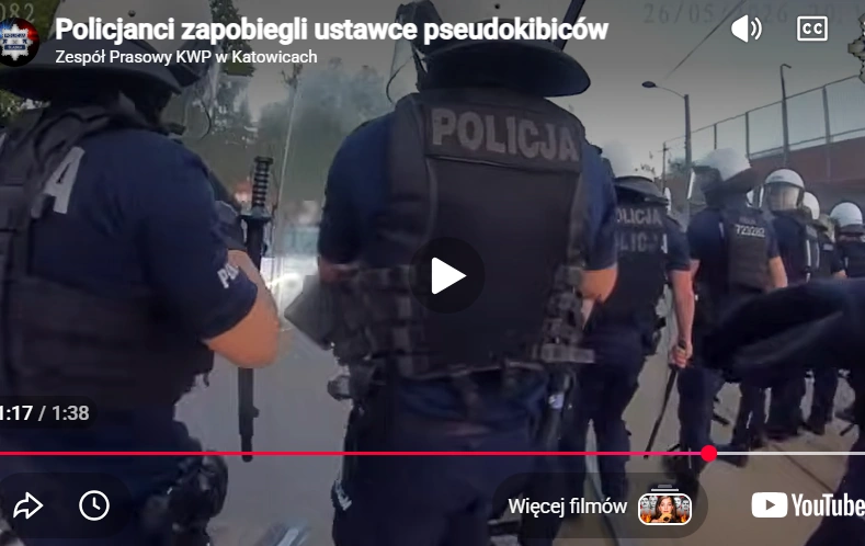 Udaremniono bójkę pseudokibiców.