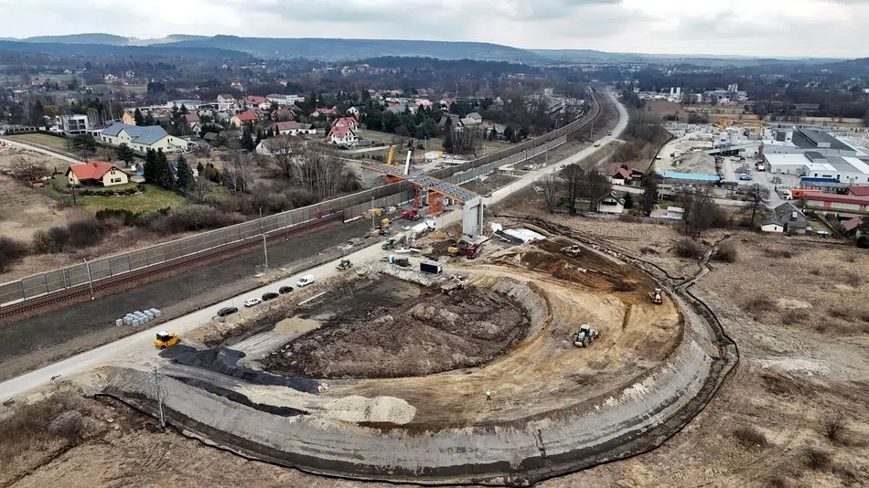 Nowe wiadukty PKP PLK na odcinku Kraków - Katowice