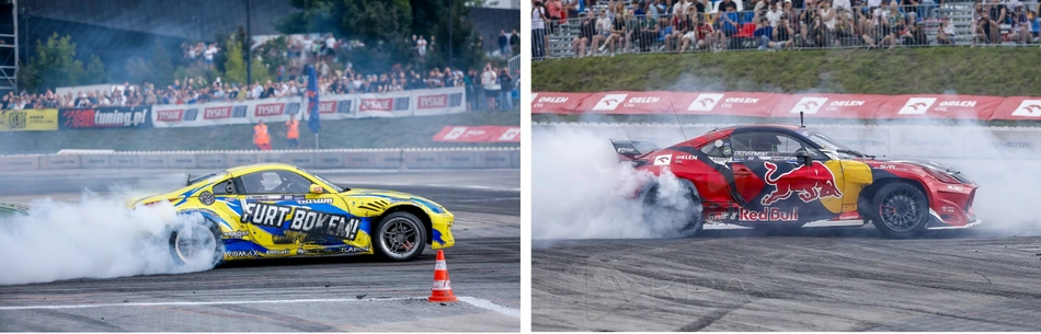 Łukasz Kaliszewski triumfuje w Katowicach! Deszczowy finał driftingowych emocji