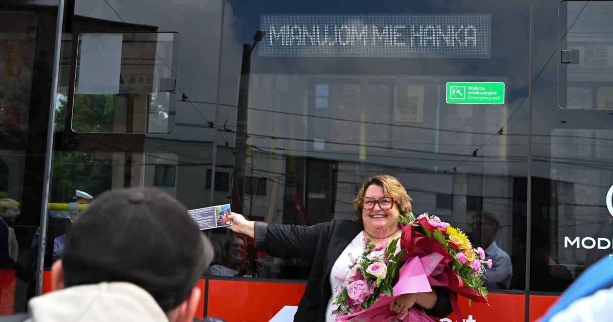 Były „Banki”, teraz czas na „Hanki”. Nowe tramwaje dostały imię