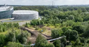 Budowa węzła przesiadkowego Gliwice-Arena nabiera tempa