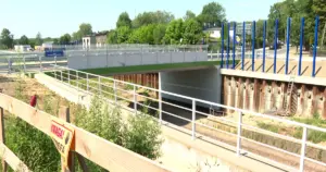 Kierowcy pojadą nowym wiaduktem w Katowicach. Udostępniono przeprawę na ul. Dobrego Urobku
