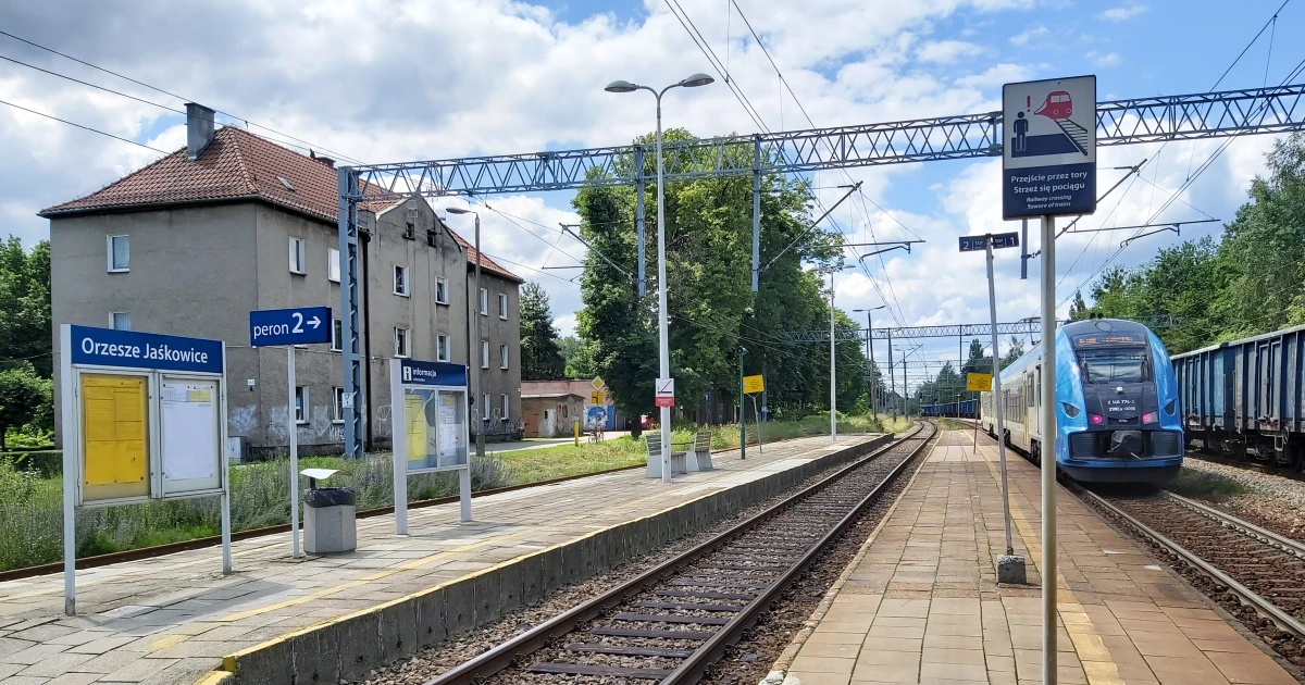 Nowe przystanki i wygodniejsza kolej między Orzeszem a Tychami. PLK planuje dużą inwestycję