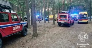 Upał, a potem gwałtowna burza. Dwie masowe akcje GOPR na Jurze
