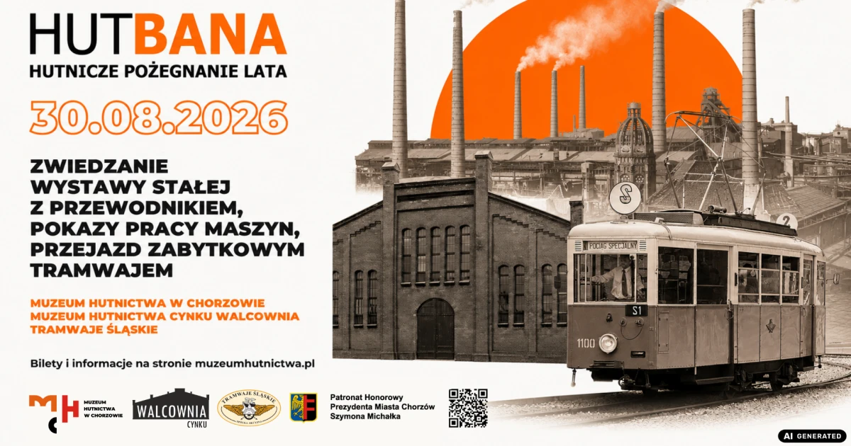 HUTBANA 2026. Zabytkowy tramwaj połączy Katowice i Chorzów