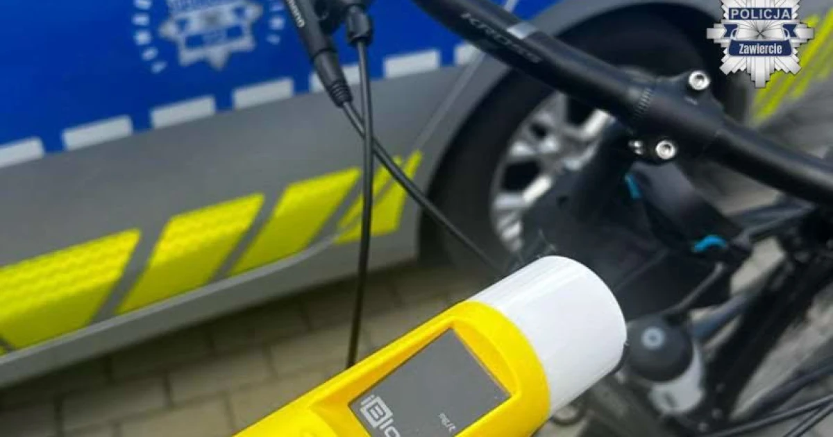 Ponad 2 promile i rower. 65-latek dostał 2,5 tys. zł mandatu