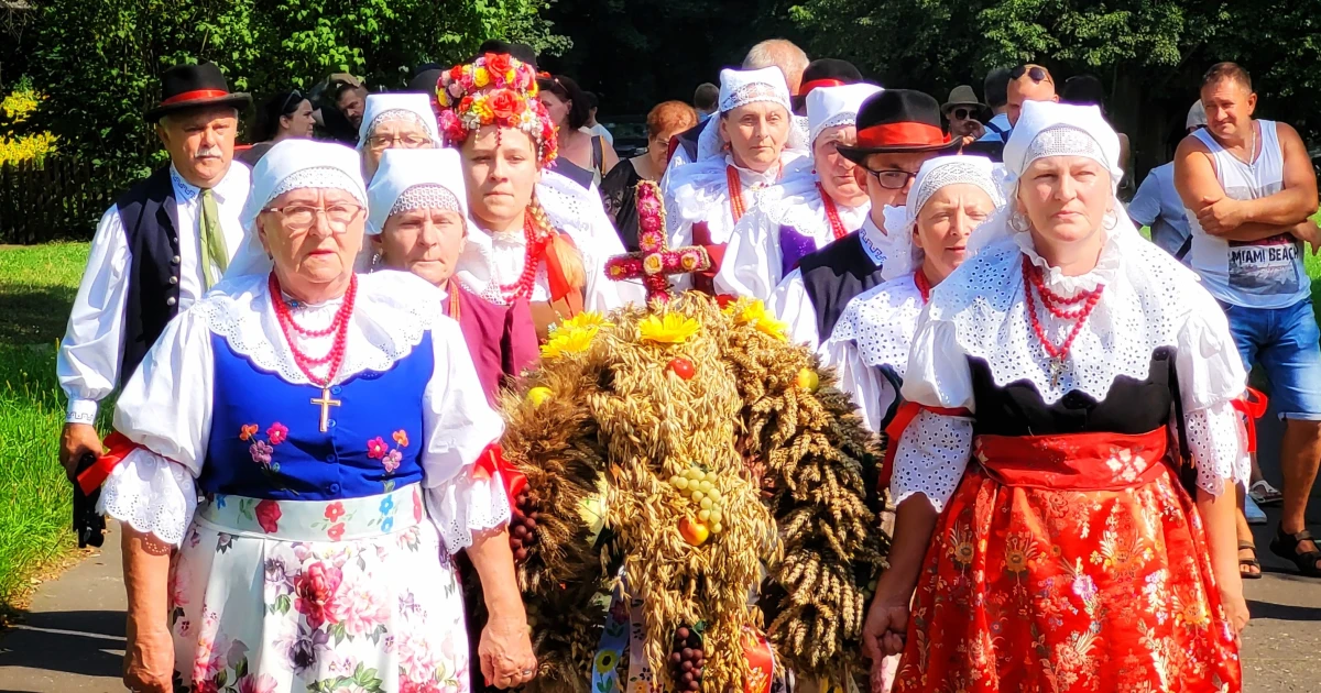 dożynki w skansenie