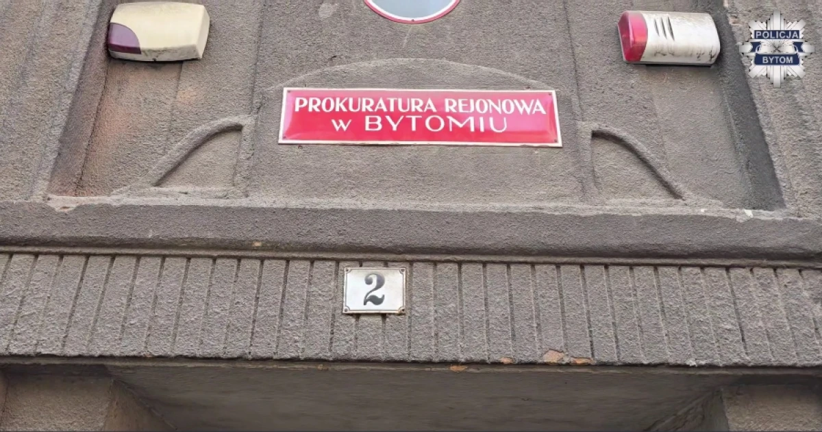 Kradzież rozbójnicza w Bytomiu. Zarzuty dla 38-latka