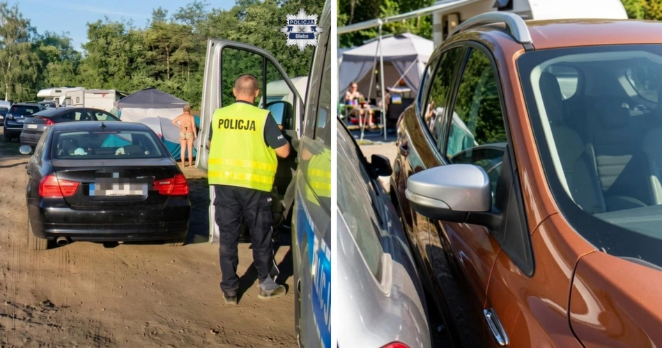 Uszkodził 10 aut na plaży. Kierowca miał 1,8 promila i sądowy zakaz