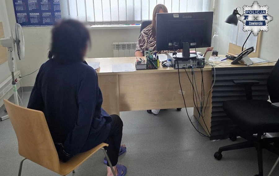 Zaatakowała urzędniczkę, groziła śmiercią i zniszczyła jadłodzielnię. Trafiła do aresztu