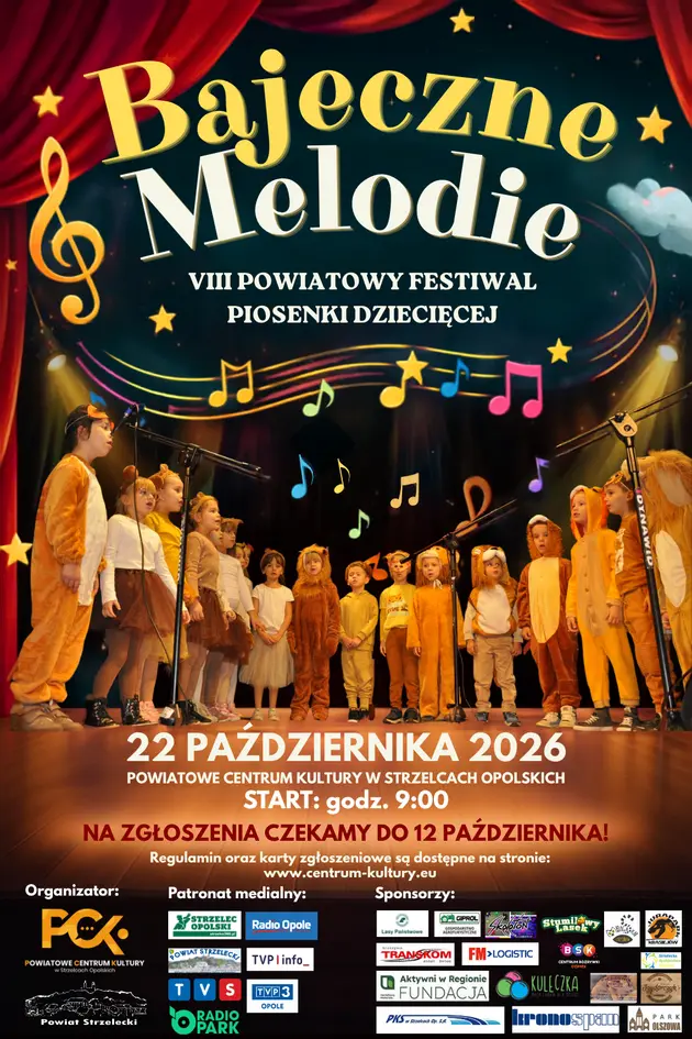 VIII Powiatowy Festiwal Piosenki Dziecięcej „Bajeczne Melodie”