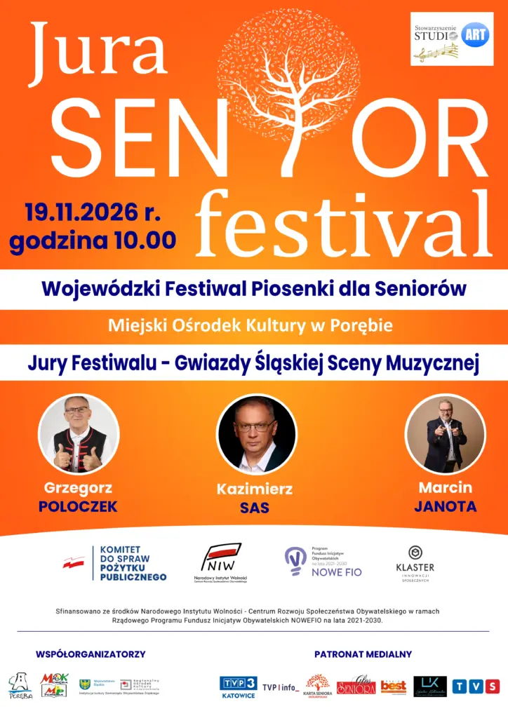 Jura Senior Festival w Porębie – muzyczne spotkanie seniorów z całego województwa