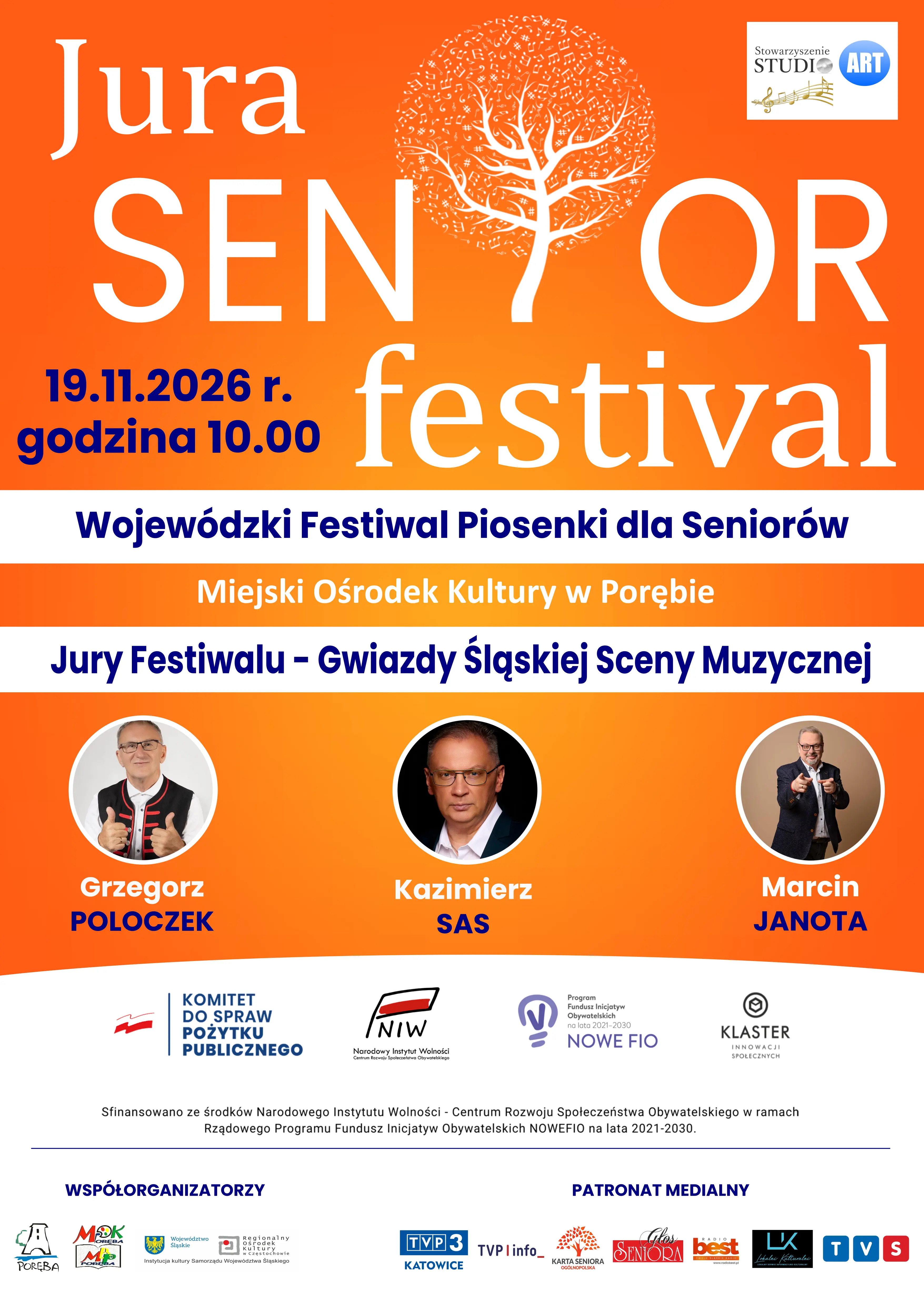Jura Senior Festival w Porębie – muzyczne spotkanie seniorów z całego województwa