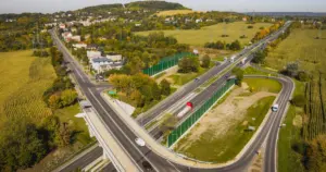 Ciszej na DK86 w Będzinie. Zakończyła się budowa ekranów przy ul. Wolności