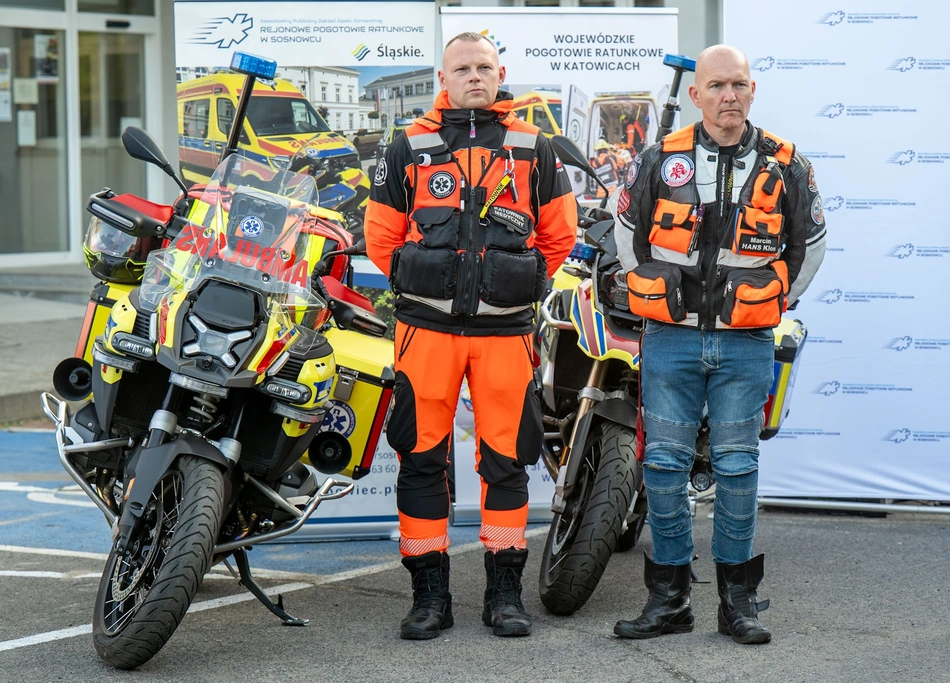 Sukces motoambulansów na Śląsku. Pierwszy sezon w Państwowym Ratownictwie Medycznym podsumowany