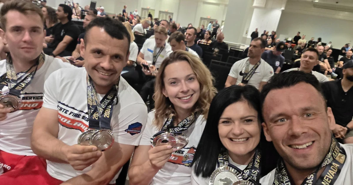 Polscy strażacy podbili Las Vegas. Dziesięć medali mistrzostw świata