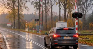 Jesienią na przejazdach kolejowych łatwo o błąd!