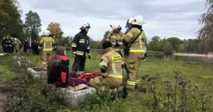 Ćwiczenia służb - wybuch gazu i zaginione dzieci!