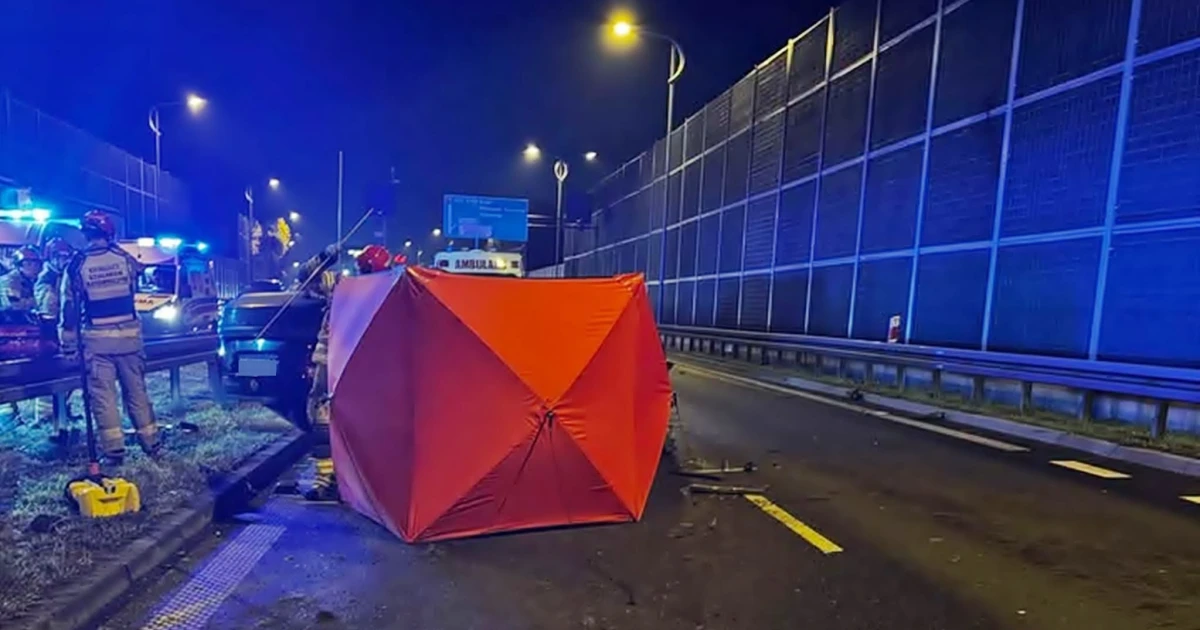 Tragiczny wypadek na DK1