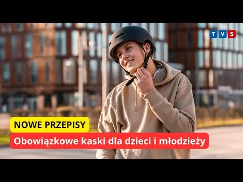 Obrazek YouTube: Obowiązkowe kaski dla dzieci i młodzieży