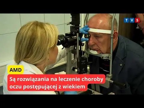 Obrazek YouTube: AMD - choroba oczu postępująca z wiekiem. Są rozwiązania