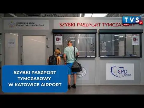 Obrazek YouTube: Szybki paszport tymczasowy w Katowice Airport