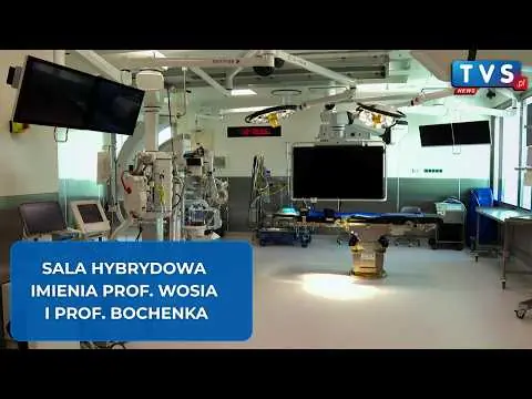 Obrazek YouTube: Sala hybrydowa im. prof. Wosia i prof. Bochenka w Katowicach-Ochojcu