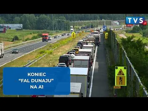 Obrazek YouTube: Ruszył remont „fal dunaju” na A1