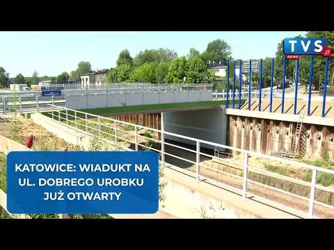Obrazek YouTube: Nowy wiadukt na ul. Dobrego Urobku otwarty