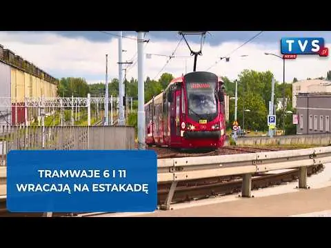 Obrazek YouTube: Tramwaje wracają na estakadę!