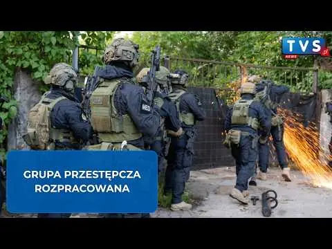 Obrazek YouTube: Zorganizowana grupa przestępcza rozbita