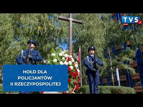 Obrazek YouTube: Katowice: Hołd dla policjantów II Rzeczypospolitej